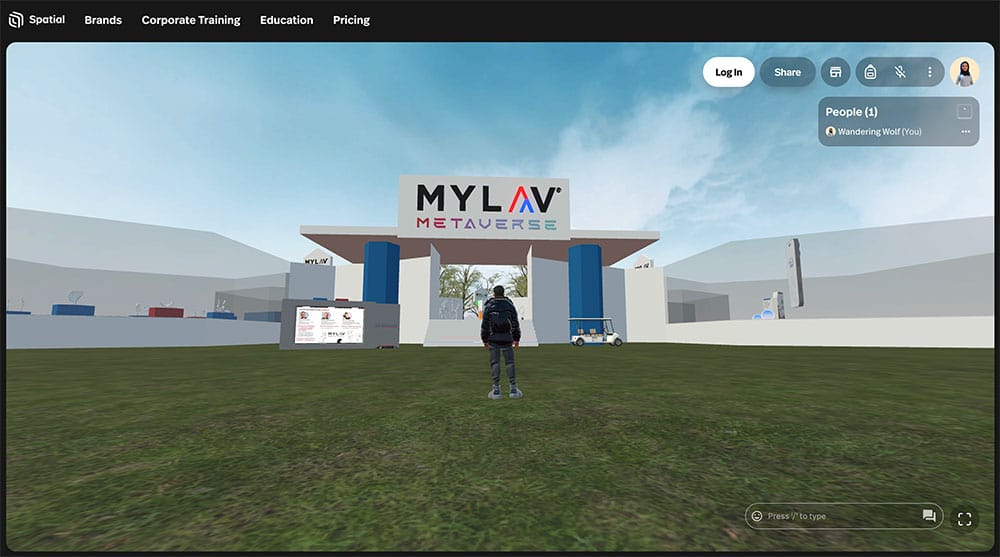 Prova MyLav Metaverse