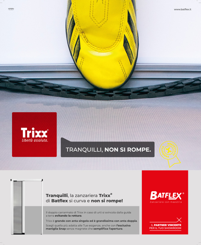 Batflex - campagna tranquilli non si rompe 01