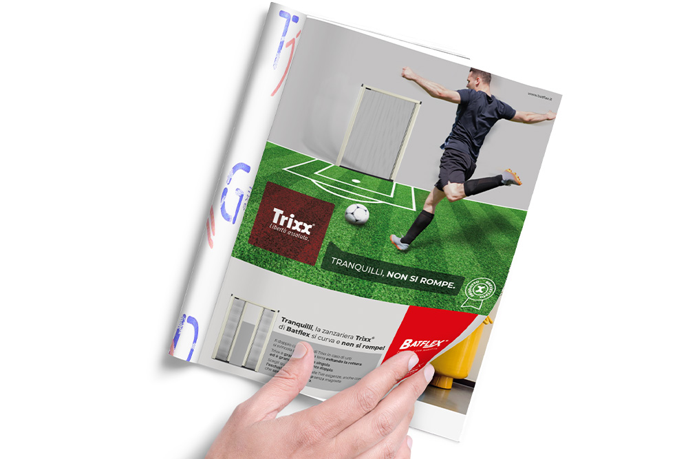 Batflex campagna tranquilli non si rompe - rivista