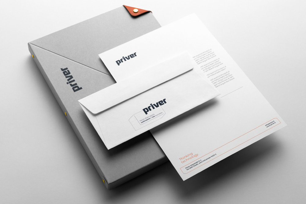 priver immagine coordinata - carta intestata