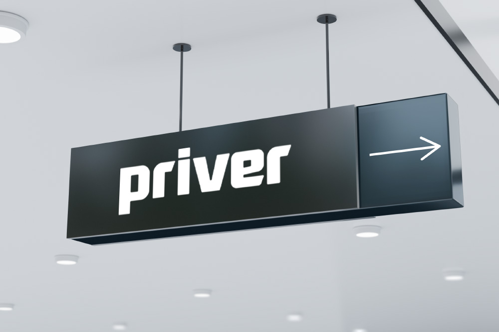 priver immagine coordinata - segnaletica interna