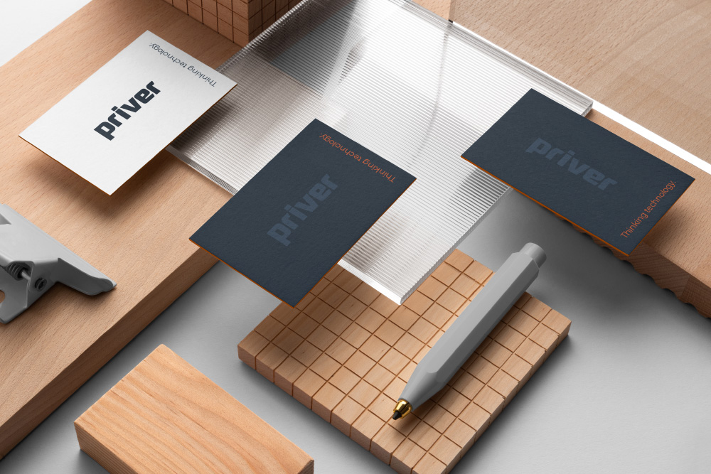 priver immagine coordinata - biglietto da visita